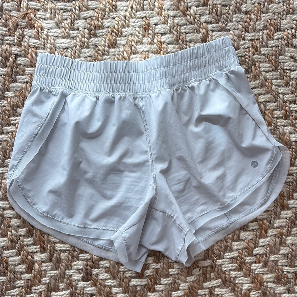 Apana Athletic Shorts with Elastic Waistband and Dolphin Hem